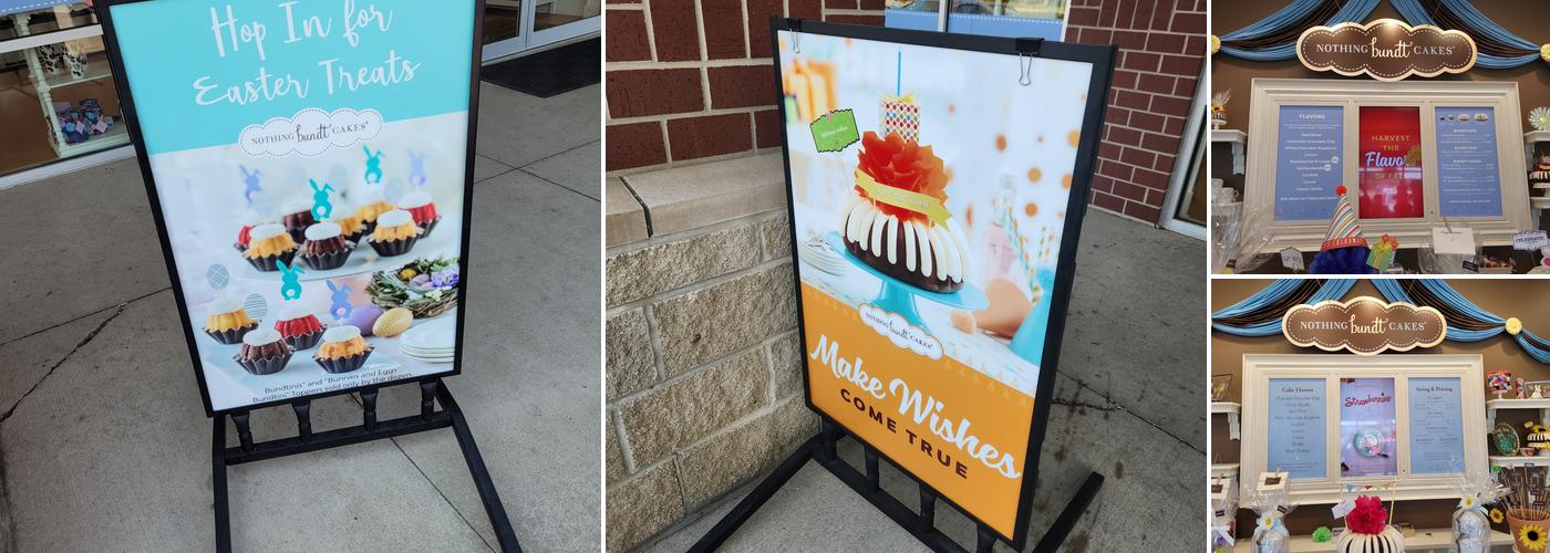 Nothing Bundt Cakes Menu