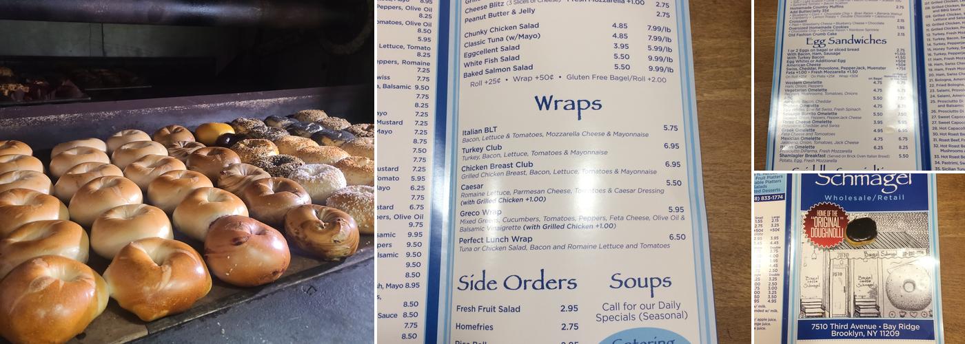 Bagel Schmagel Menu
