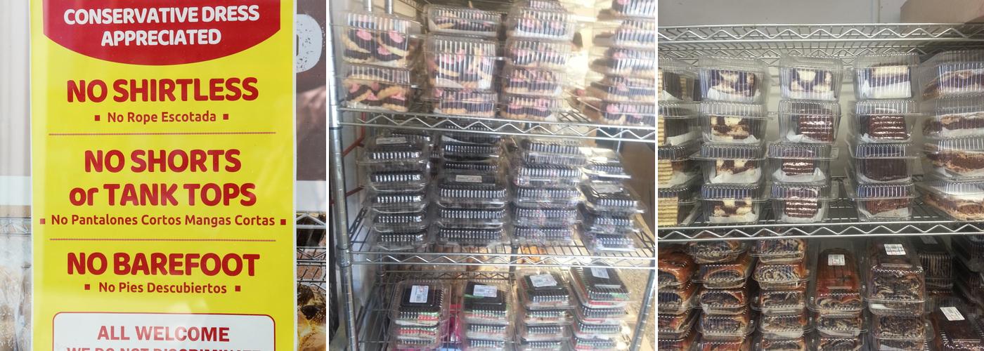 Sander's Bakery Menu