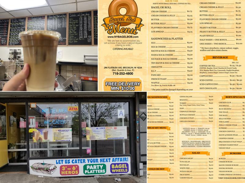Bagel Bob Menu