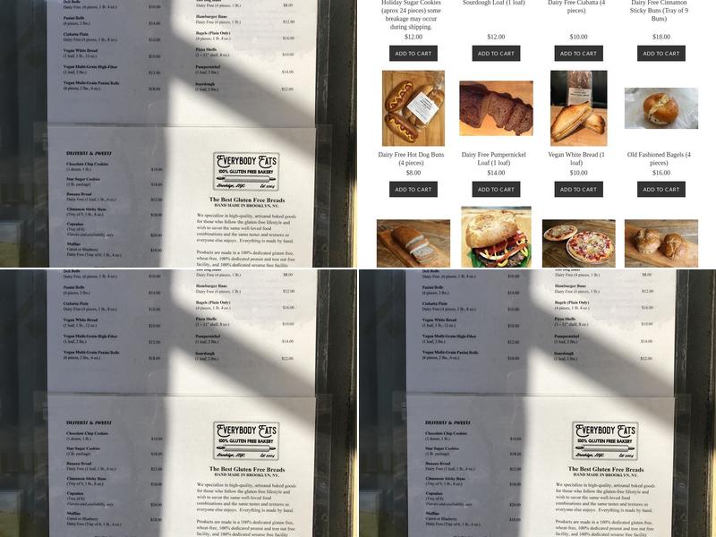 Everybody Eats Menu