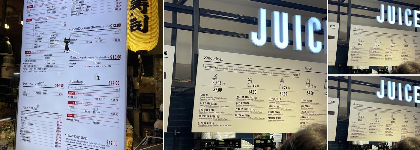 Bread & Butter Menu