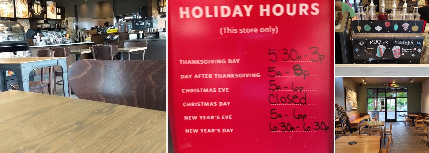 Starbucks Coffee Company Menu