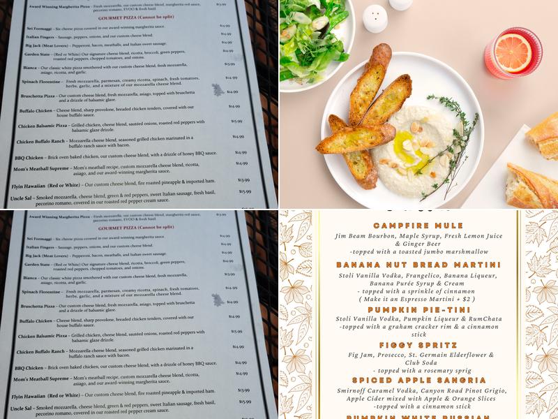 Ricca's Brick Oven & Bar Menu