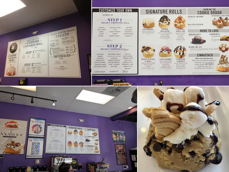 Cinnaholic Menu