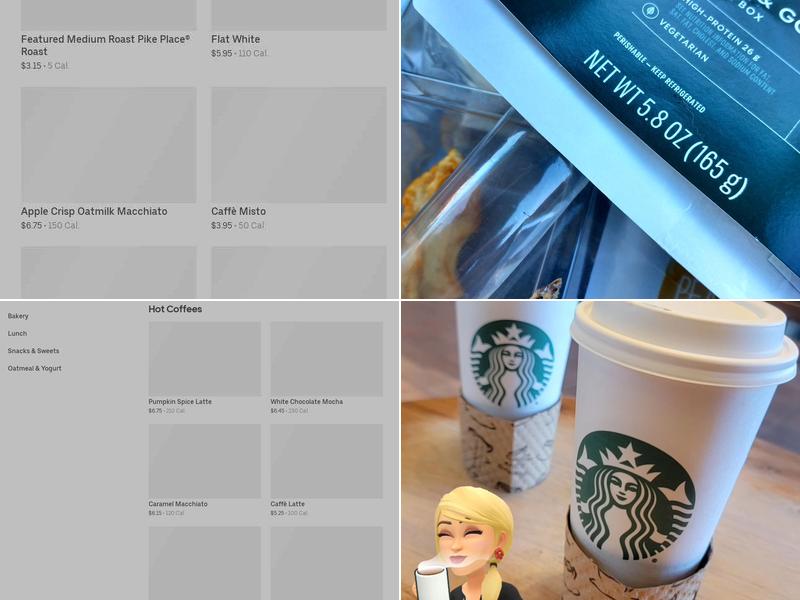 Starbucks Menu