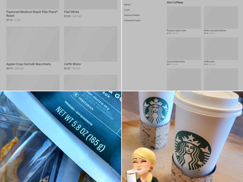 Starbucks Menu