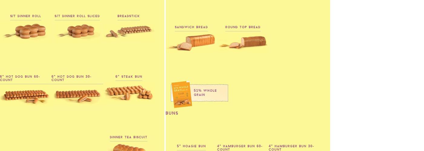 Pan-O-Gold Baking Co Menu