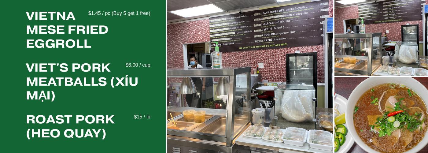 Pho VA (Formerly Phuong Lien Bakery) Menu