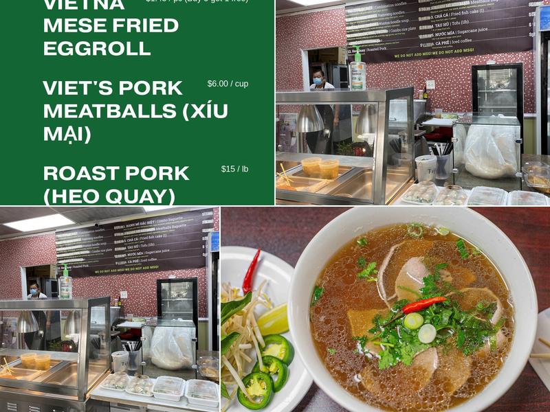 Pho VA (Formerly Phuong Lien Bakery) Menu