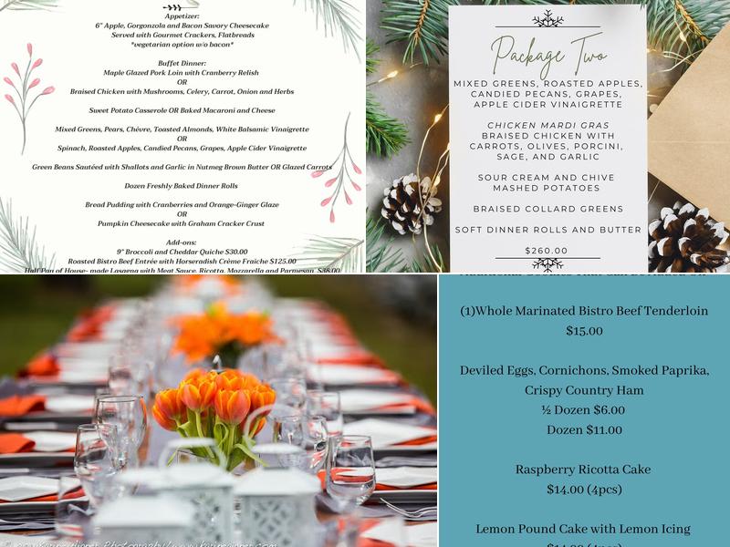 A Sharper Palate Catering & Events Menu