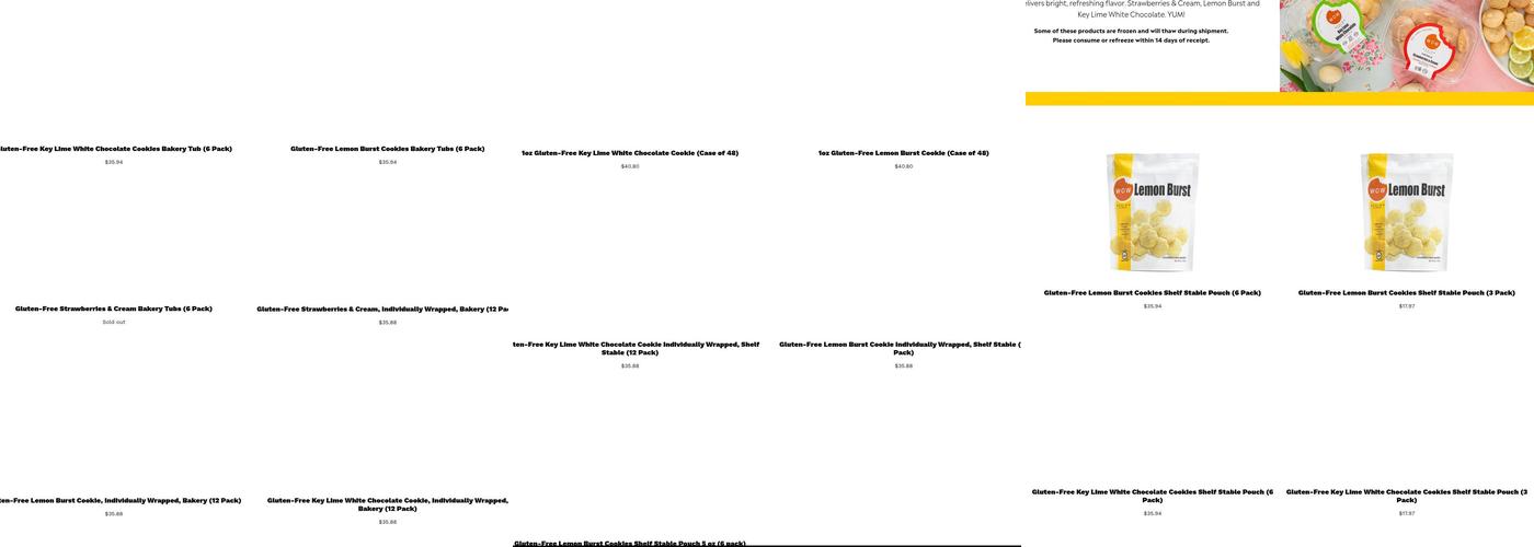 Wow Baking Company Menu