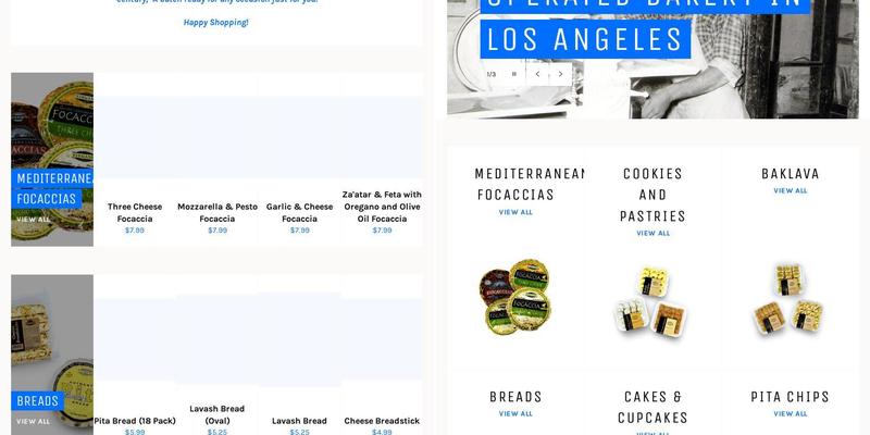 Kermanig Bakery Menu