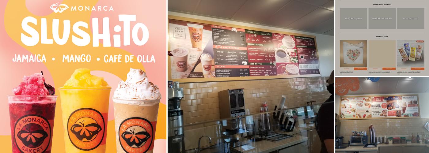 La Monarca Bakery & Cafe Menu