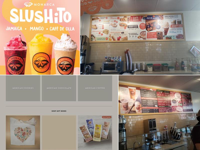 La Monarca Bakery & Cafe Menu