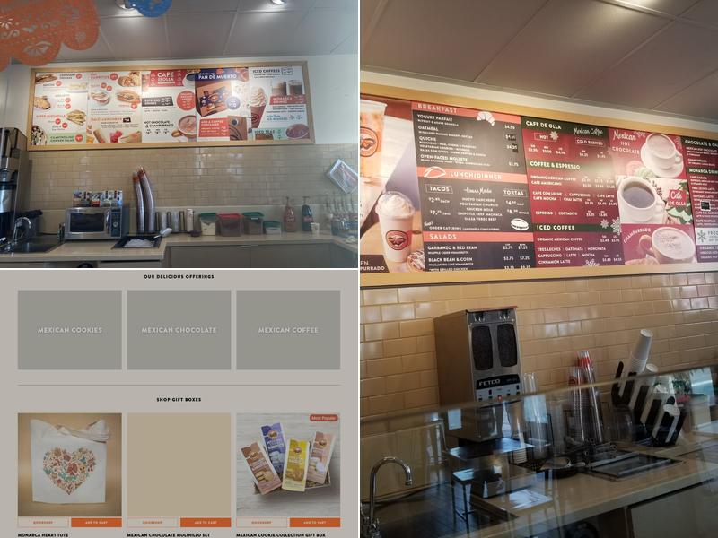 La Monarca Bakery & Cafe Menu