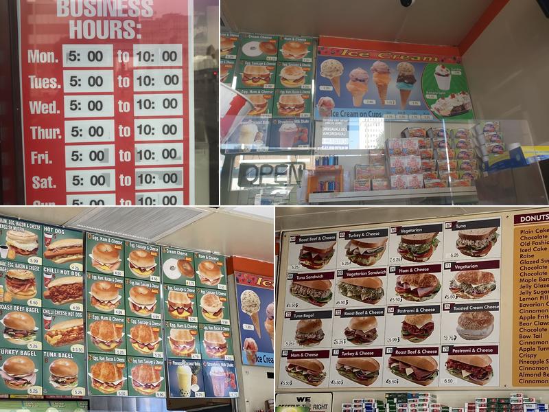 Maggie's Doughnut Menu