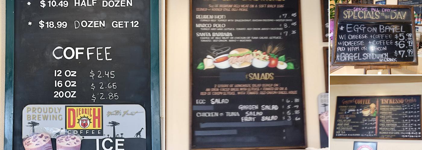 The Bagelry & Bistro Menu