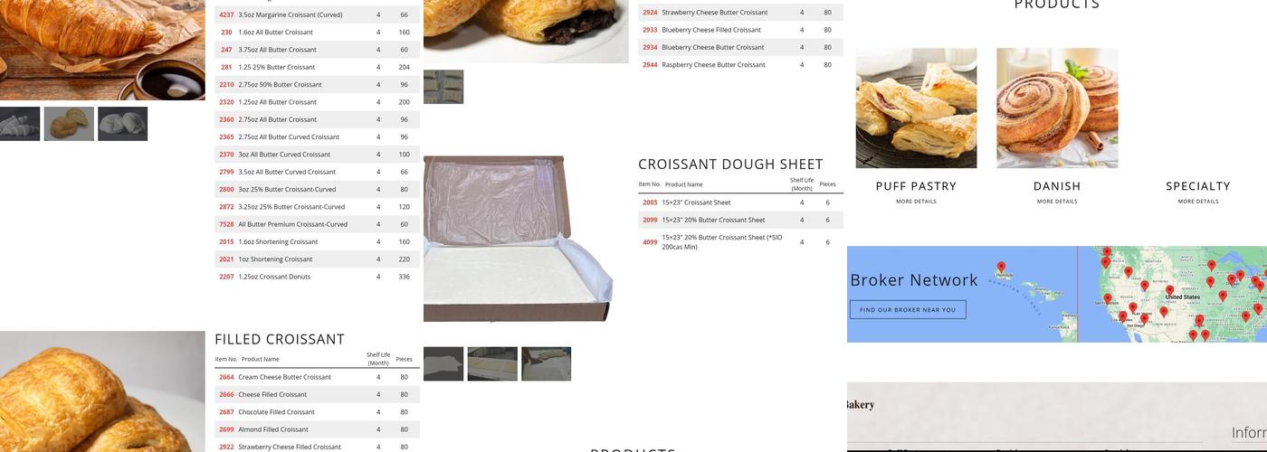Orange Bakery, Inc. Menu