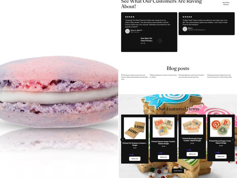 LADY FORTUNES INC Menu