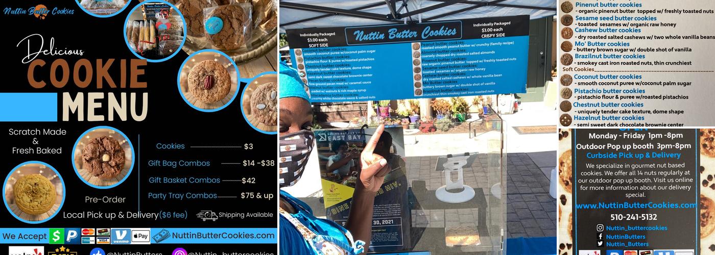 Nuttin' Butter Cookies Menu