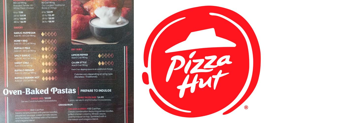 Pizza Hut Menu