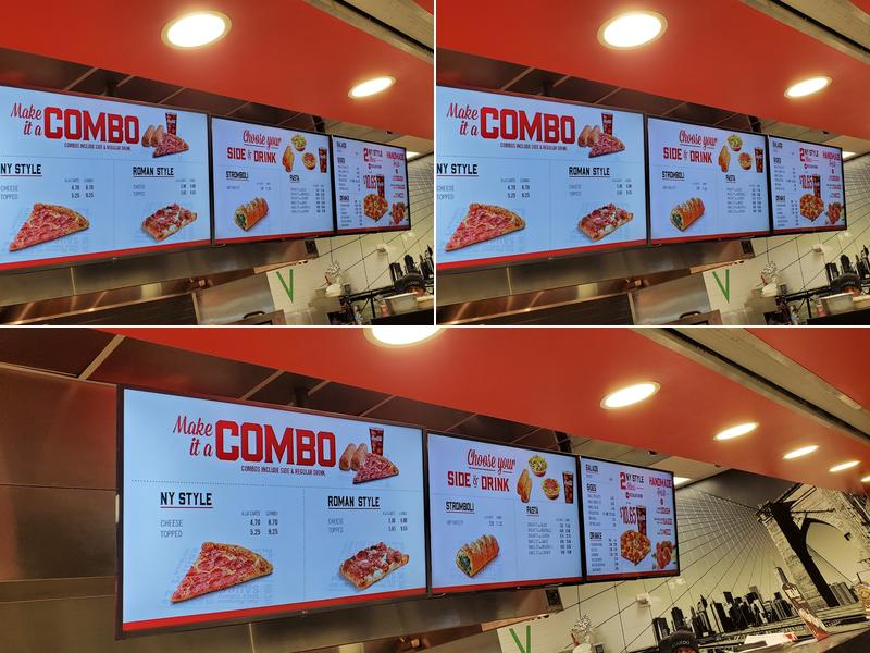 Sbarro Menu
