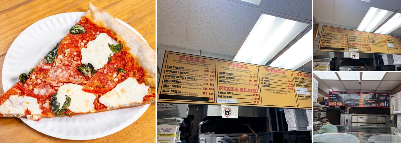 Slice Pizza Menu