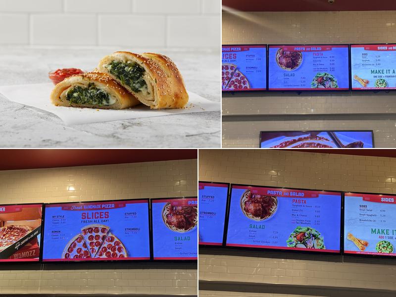 Sbarro Menu