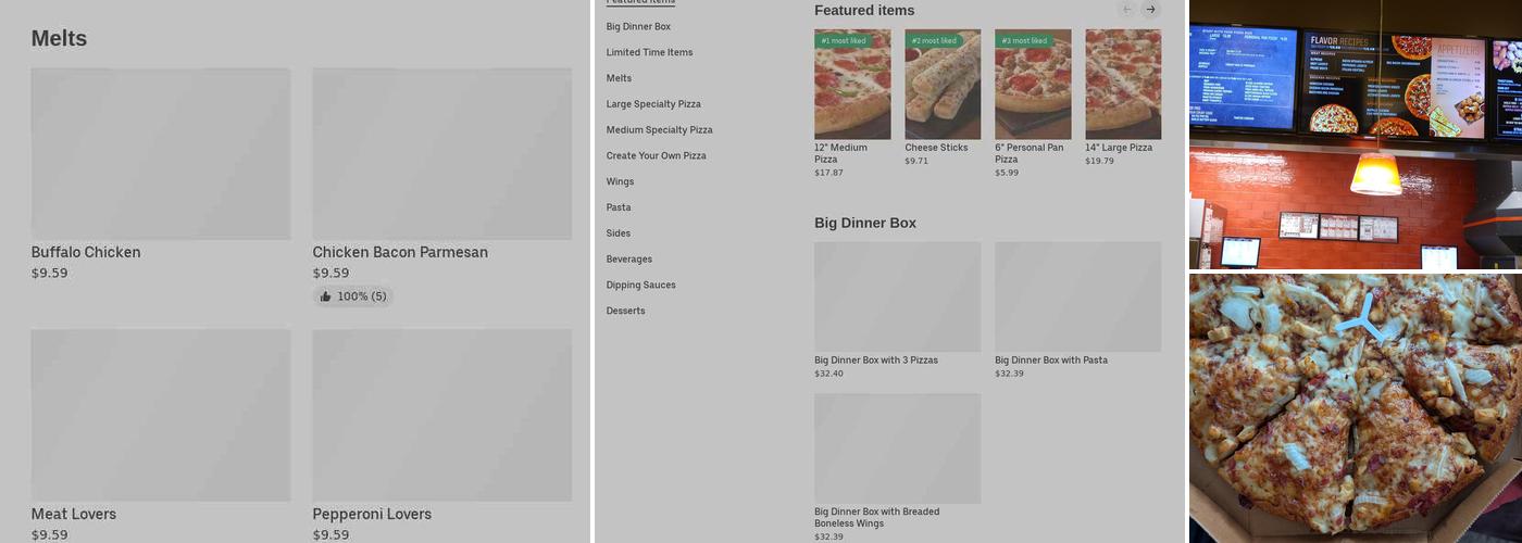 Pizza Hut Menu