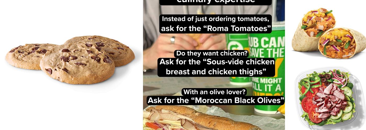 Subway Menu