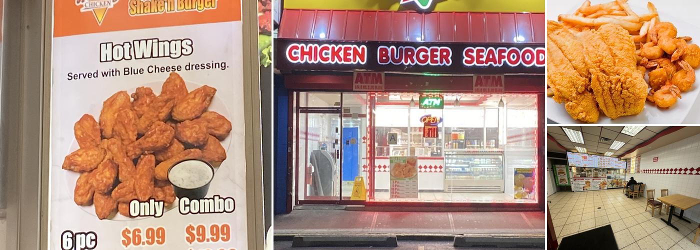 Kennedy chicken Shake ‘n Burger