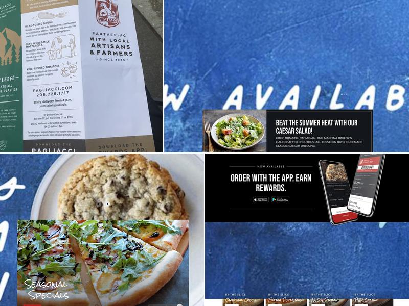 Pagliacci Pizza Menu