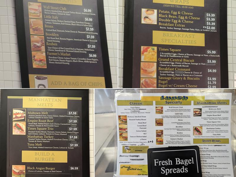 2 Sisters Deli Menu