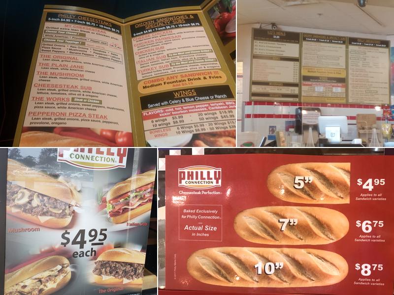 South Of Philly Menu