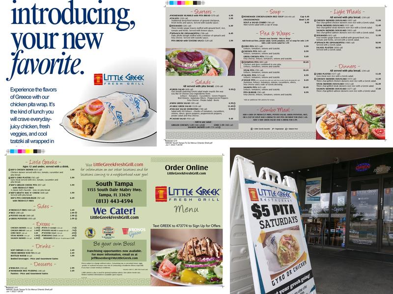 Little Greek Fresh Grill Menu