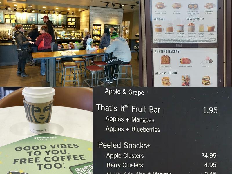 Starbucks Menu