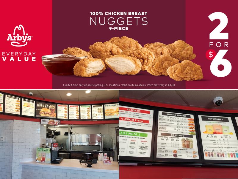 Arby's Menu