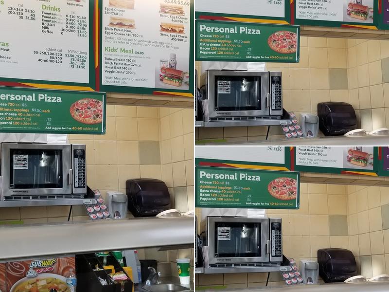 Subway Menu