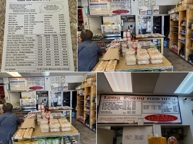 Cha Ca Long Phung Menu