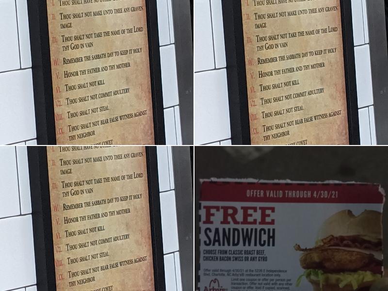 Arby's Menu