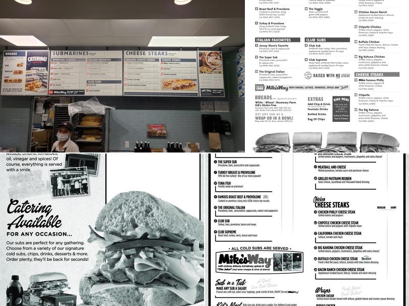 Jersey Mike's Subs Menu