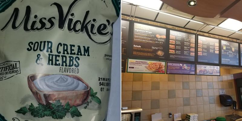 Subway Menu