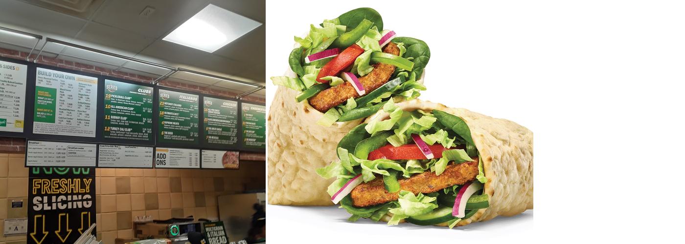 Subway Menu