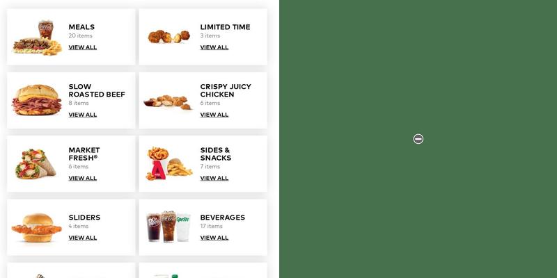 Arby's Menu
