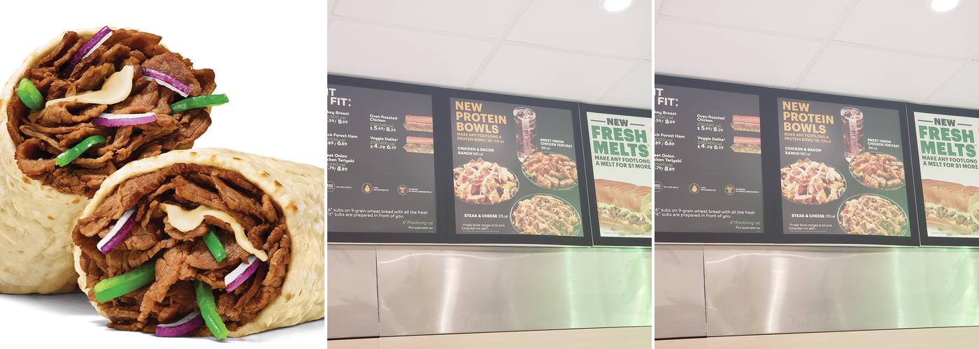 Subway Menu