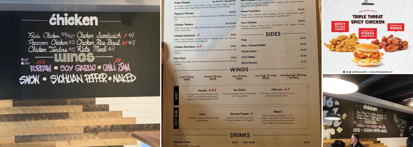 Chi Mac Bellevue Menu