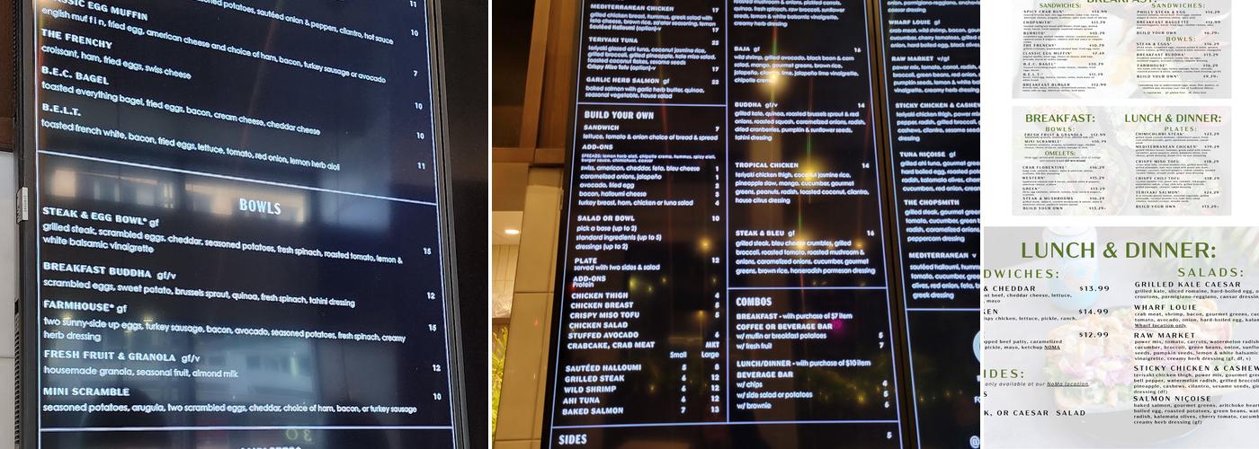 Chopsmith Menu