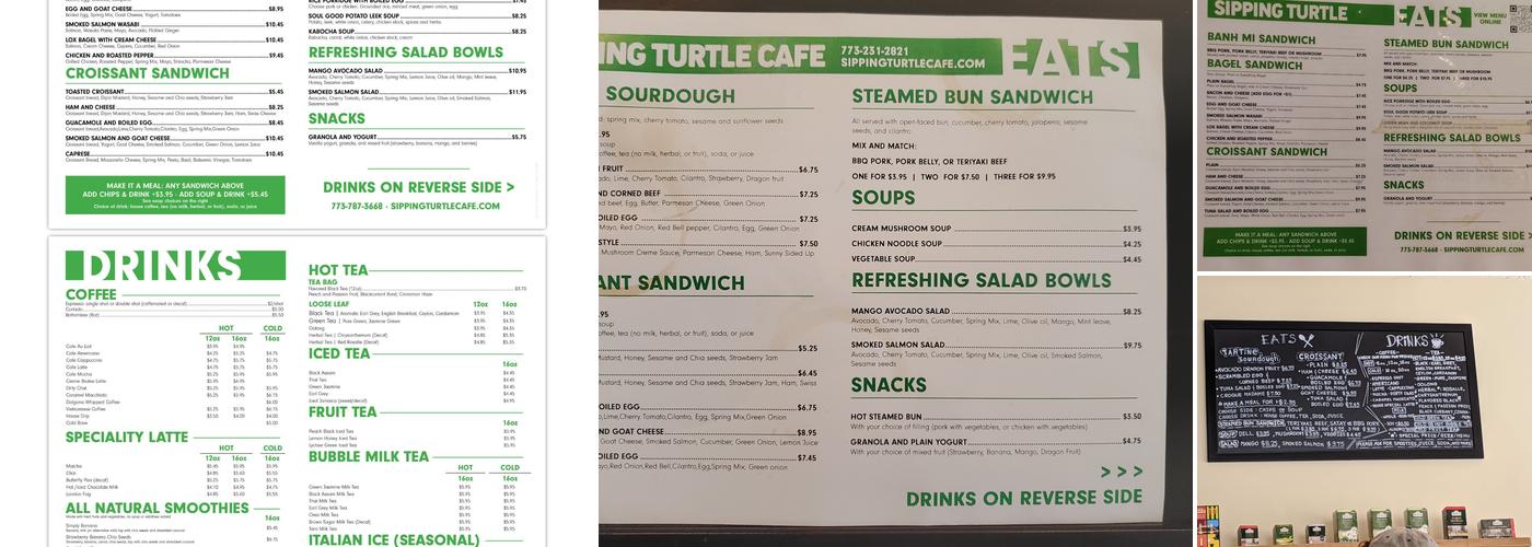Sipping Turtle Cafe Menu