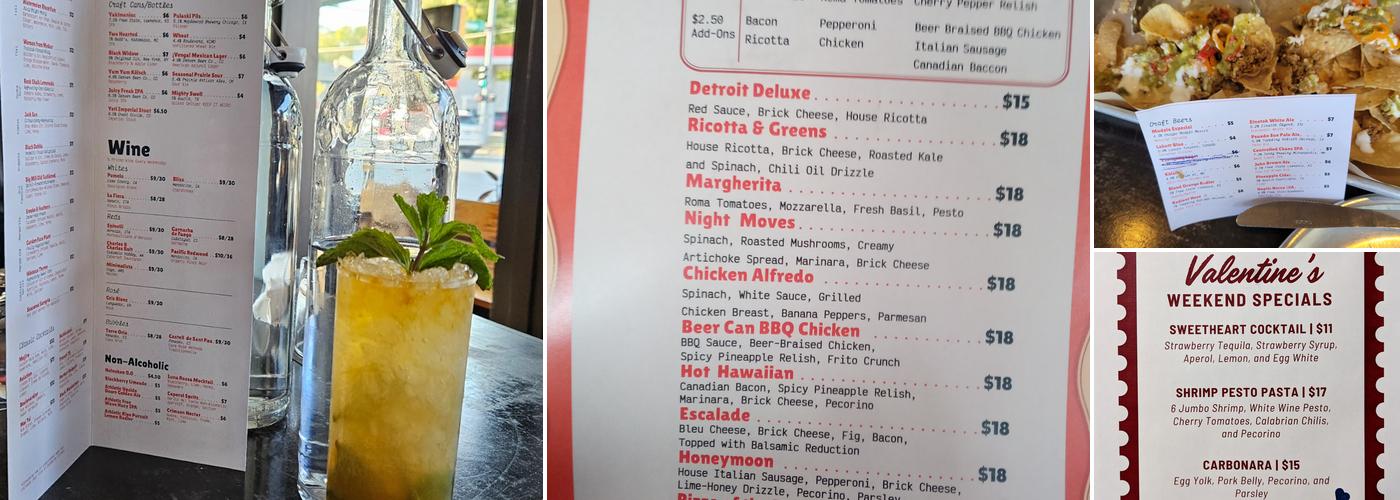 Big Mill Menu